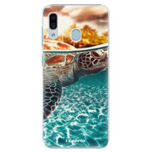 Plastové puzdro iSaprio - Turtle 01 - Samsung Galaxy A30
