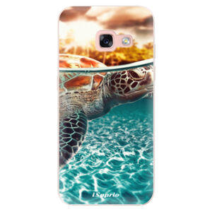 Odolné silikónové puzdro iSaprio - Turtle 01 - Samsung Galaxy A3 2017