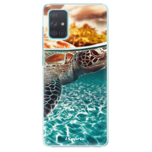 Plastové puzdro iSaprio - Turtle 01 - Samsung Galaxy A71