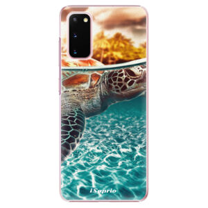 Plastové puzdro iSaprio - Turtle 01 - Samsung Galaxy S20