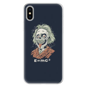 Silikónové puzdro iSaprio - Einstein 01 - iPhone X