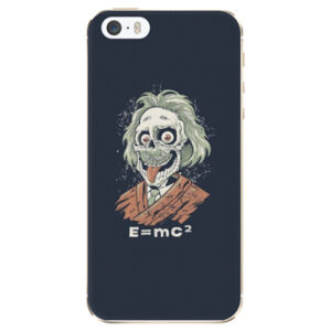Odolné silikónové puzdro iSaprio - Einstein 01 - iPhone 5/5S/SE