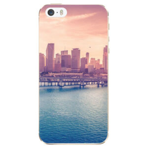 Odolné silikónové puzdro iSaprio - Morning in a City - iPhone 5/5S/SE
