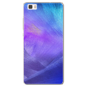 Plastové puzdro iSaprio - Purple Feathers - Huawei Ascend P8 Lite