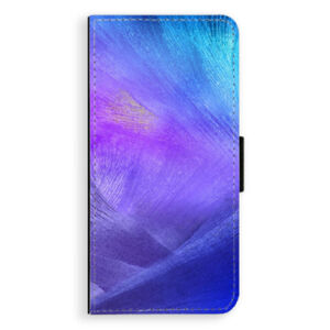 Flipové puzdro iSaprio - Purple Feathers - Huawei Ascend P8