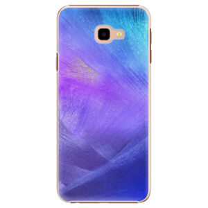Plastové puzdro iSaprio - Purple Feathers - Samsung Galaxy J4+