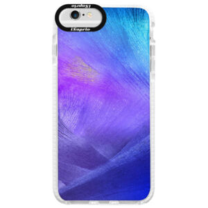 Silikónové púzdro Bumper iSaprio - Purple Feathers - iPhone 6/6S