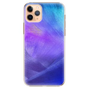 Plastové puzdro iSaprio - Purple Feathers - iPhone 11 Pro Max