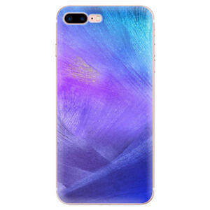 Odolné silikónové puzdro iSaprio - Purple Feathers - iPhone 7 Plus