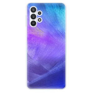 Odolné silikónové puzdro iSaprio - Purple Feathers - Samsung Galaxy A32