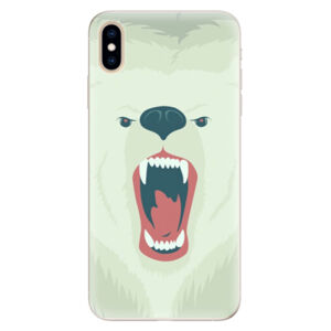 Silikónové puzdro iSaprio - Angry Bear - iPhone XS Max