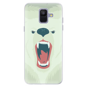 Silikónové puzdro iSaprio - Angry Bear - Samsung Galaxy A6