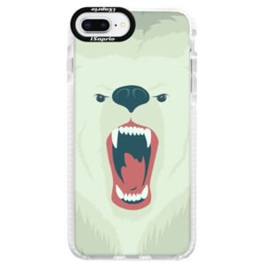 Silikónové púzdro Bumper iSaprio - Angry Bear - iPhone 8 Plus