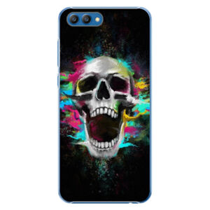 Plastové puzdro iSaprio - Skull in Colors - Huawei Honor View 10