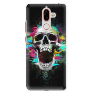 Plastové puzdro iSaprio - Skull in Colors - Nokia 7 Plus