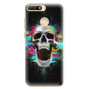 Plastové puzdro iSaprio - Skull in Colors - Huawei Y6 Prime 2018
