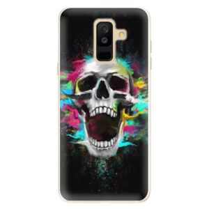 Silikónové puzdro iSaprio - Skull in Colors - Samsung Galaxy A6+