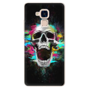 Silikónové puzdro iSaprio - Skull in Colors - Huawei Honor 7 Lite