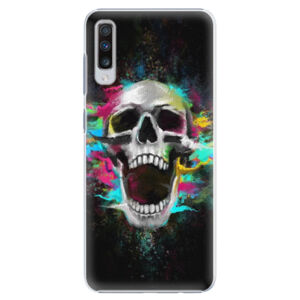 Plastové puzdro iSaprio - Skull in Colors - Samsung Galaxy A70