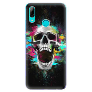 Odolné silikonové pouzdro iSaprio - Skull in Colors - Huawei P Smart 2019