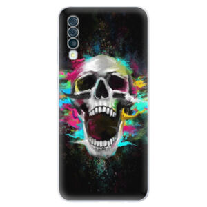 Odolné silikónové puzdro iSaprio - Skull in Colors - Samsung Galaxy A50