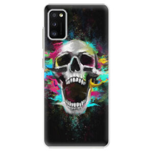 Plastové puzdro iSaprio - Skull in Colors - Samsung Galaxy A41