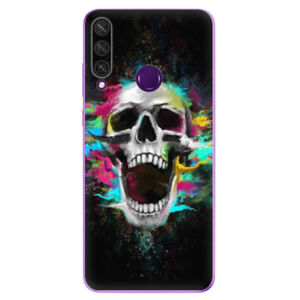 Odolné silikónové puzdro iSaprio - Skull in Colors - Huawei Y6p