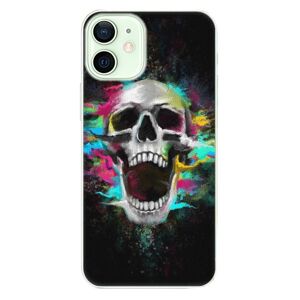 Plastové puzdro iSaprio - Skull in Colors - iPhone 12 mini