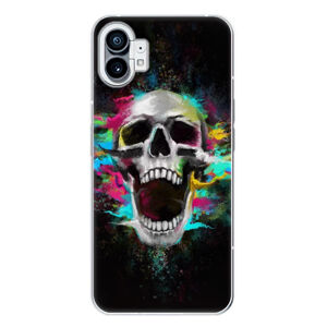 Odolné silikónové puzdro iSaprio - Skull in Colors - Nothing Phone (1)
