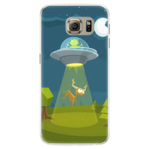 Silikónové puzdro iSaprio - Alien 01 - Samsung Galaxy S6