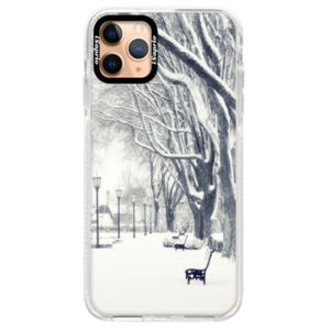 Silikónové puzdro Bumper iSaprio - Snow Park - iPhone 11 Pro Max