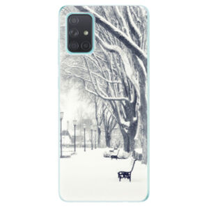 Odolné silikónové puzdro iSaprio - Snow Park - Samsung Galaxy A71