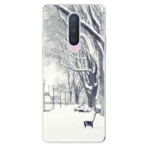 Odolné silikónové puzdro iSaprio - Snow Park - OnePlus 8