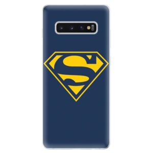 Odolné silikonové pouzdro iSaprio - Superman 03 - Samsung Galaxy S10+