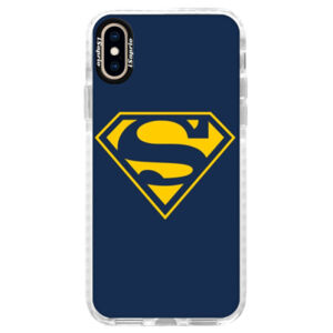 Silikónové púzdro Bumper iSaprio - Superman 03 - iPhone XS