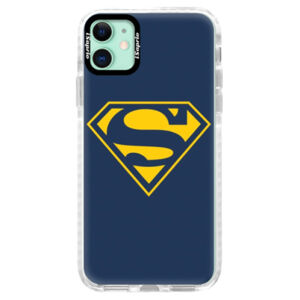 Silikónové puzdro Bumper iSaprio - Superman 03 - iPhone 11