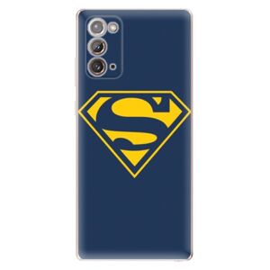 Odolné silikónové puzdro iSaprio - Superman 03 - Samsung Galaxy Note 20