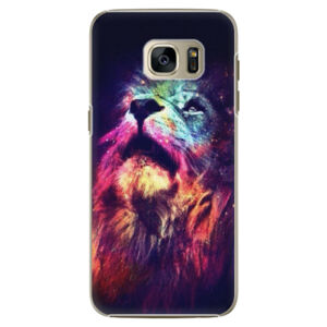 Plastové puzdro iSaprio - Lion in Colors - Samsung Galaxy S7 Edge