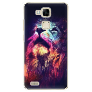 Plastové puzdro iSaprio - Lion in Colors - Huawei Ascend Mate7