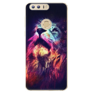 Plastové puzdro iSaprio - Lion in Colors - Huawei Honor 8