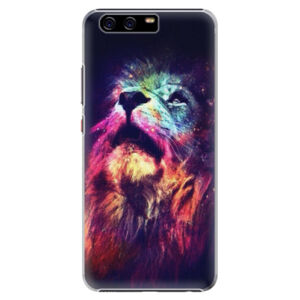 Plastové puzdro iSaprio - Lion in Colors - Huawei P10 Plus