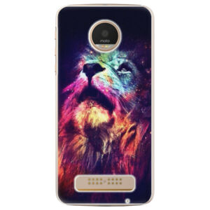 Plastové puzdro iSaprio - Lion in Colors - Lenovo Moto Z Play