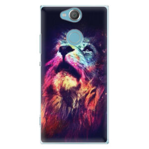 Plastové puzdro iSaprio - Lion in Colors - Sony Xperia XA2