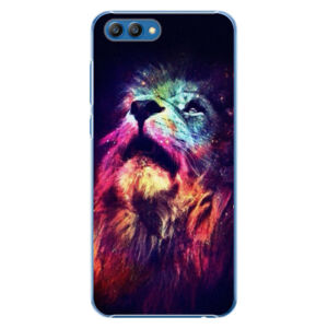 Plastové puzdro iSaprio - Lion in Colors - Huawei Honor View 10