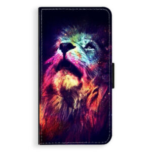 Flipové puzdro iSaprio - Lion in Colors - Huawei P10 Plus