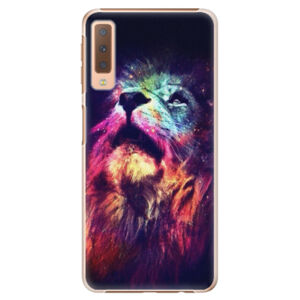 Plastové puzdro iSaprio - Lion in Colors - Samsung Galaxy A7 (2018)