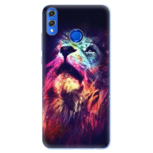 Silikónové puzdro iSaprio - Lion in Colors - Huawei Honor 8X