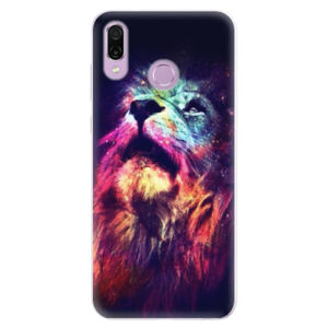Silikónové puzdro iSaprio - Lion in Colors - Huawei Honor Play