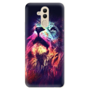 Silikónové puzdro iSaprio - Lion in Colors - Huawei Mate 20 Lite