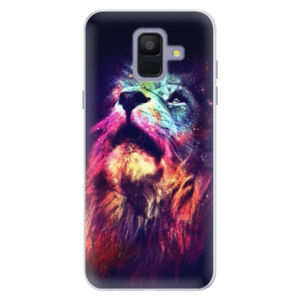 Silikónové puzdro iSaprio - Lion in Colors - Samsung Galaxy A6
